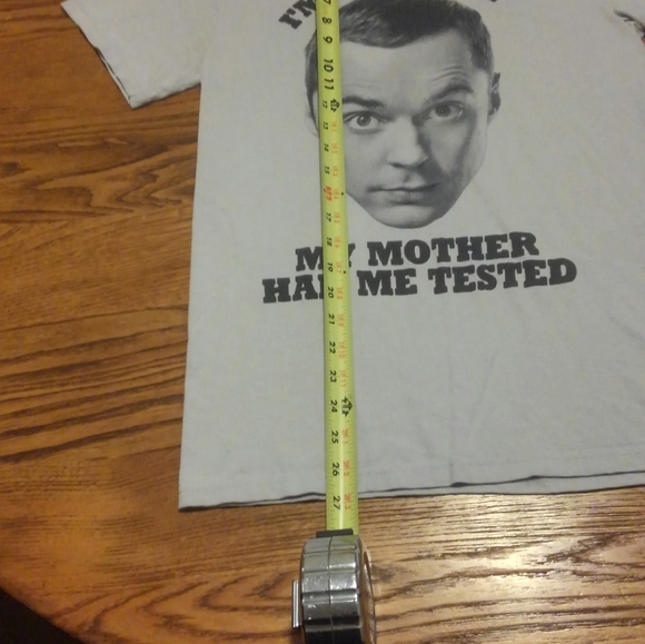 ⚛️ Big Bang Theory Shirt Sheldon Cooper Ripple Junction Small 📺 I'm Not Crazy - Picture 6 of 6